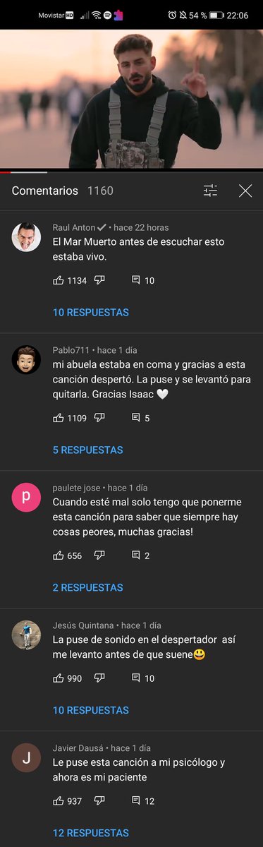 jota__99_'s tweet image. Lo mejor de la canción son los comentarios jajajajajjajajajaja