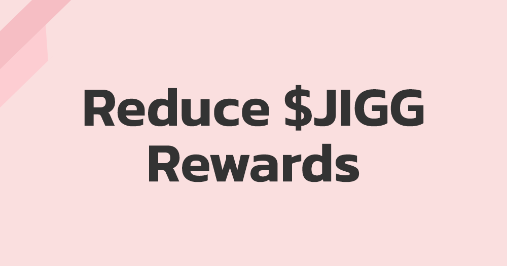 jigglyfinance's tweet photo. Reduce the JIGG emission rate by 90%
https://t.co/8aB9K1nCrZ https://t.co/G1RaKI7Kwd