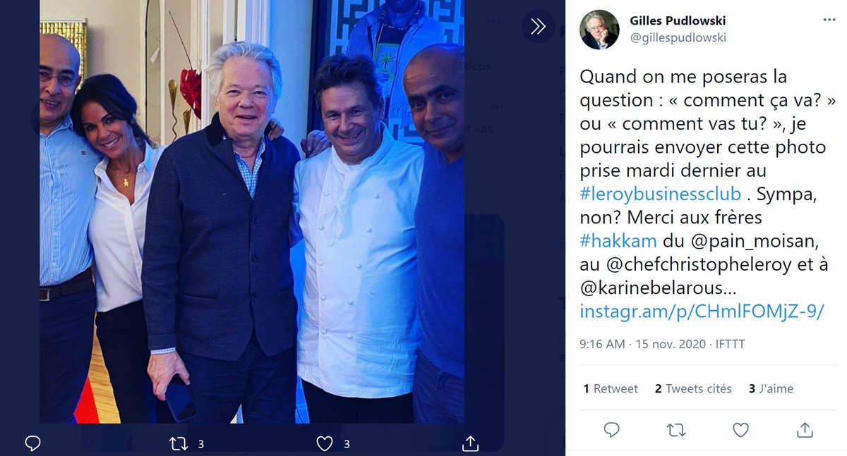 lapin47's tweet photo. 15 NOVEMBRE 2020 = en plein #Confinement2
#RestaurantsClandestins #ChristopheLeroy
cc @PoliceNationale @Interieur_Gouv @GDarmanin https://t.co/MPOAzFVfl4