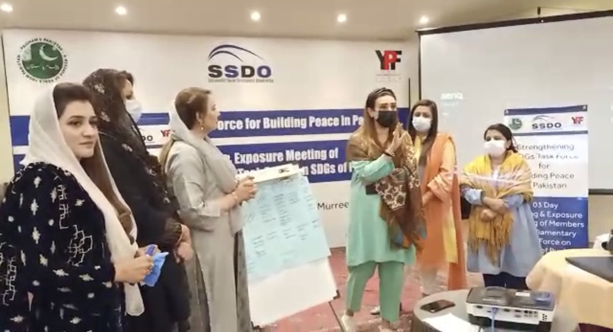 SaniaKamran_PPP's tweet photo. Day 2
#SSDO
#PARLIMENTARIANS
#workshope
On #SDG16
Strengthening SDGs Task Force for Biulding peace in pakistan .
At
#shangrilaresortmurree
#MPA_SaniaKamranPTI
#PresidentCentralPunjabWomenWingPTI https://t.co/TLRn3gdJax