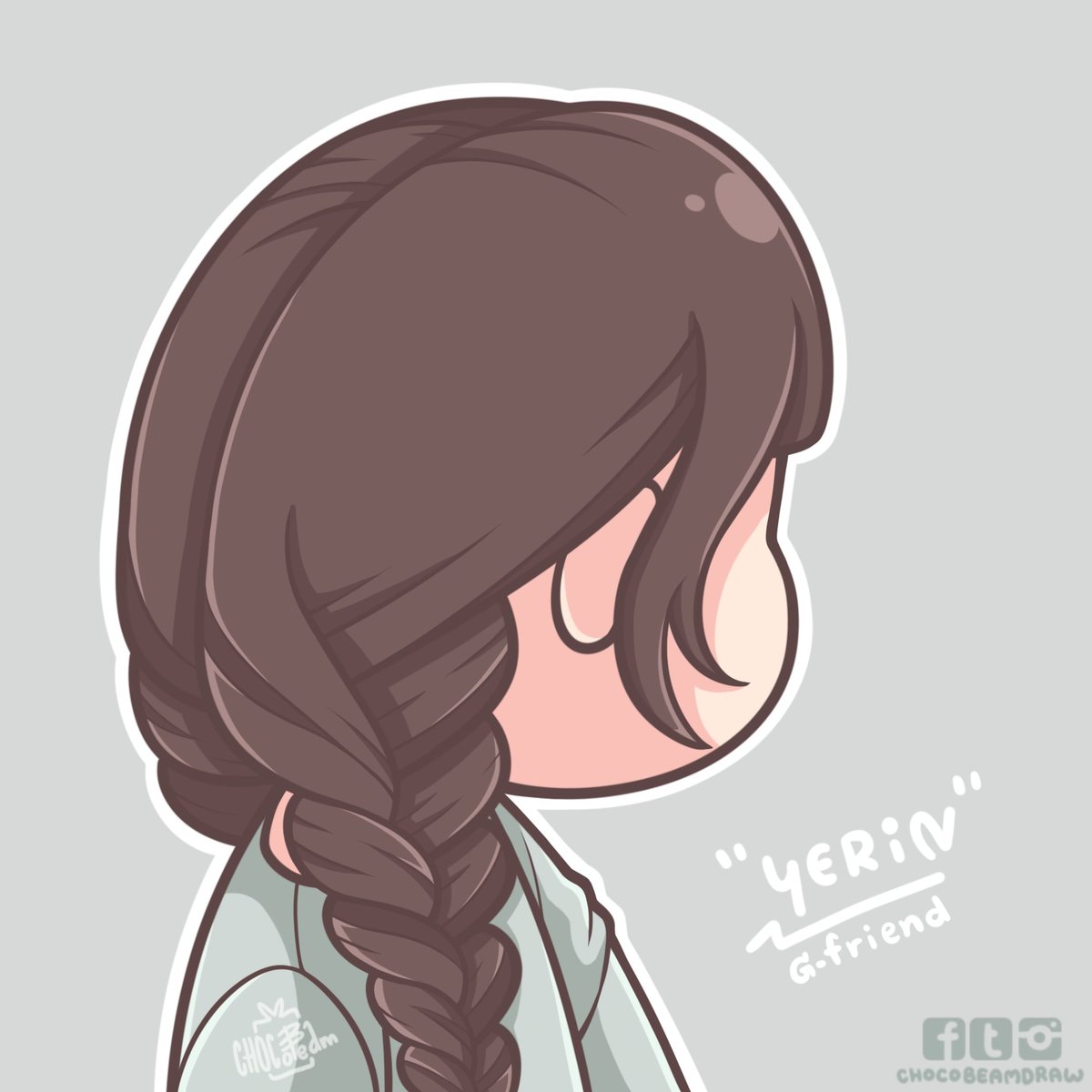 มองข้างหลังยังรู้ว่าอ้วน😂
❤🍉💛🍉💚🍉💙🍉💜🍉💖
#여자친구 #Gfriend #예린 #Yerin #fanart
________________________________
สติ๊กเกอร์ไลน์chocobeam
store.line.me/stickershop/au…