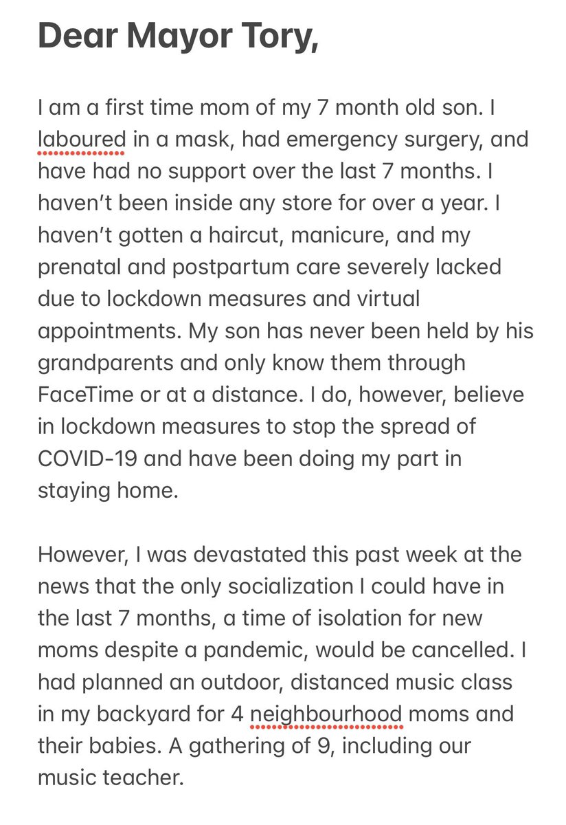baileymara's tweet photo. @JohnTory @fordnation @CityNews @CP24 @globalnewsto @globeandmail @TorontoStar @breakfasttv @PandemicPreg @Todaysparent https://t.co/oaogfkTxv0