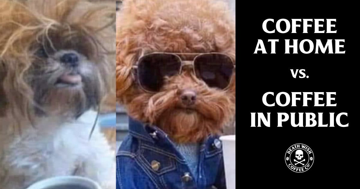 DeathWishCoffee's tweet image. It is what it is...#coffeeproblems