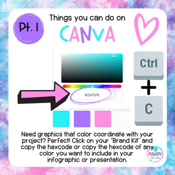 KATE_MSU's tweet photo. If you are looking for graphics with a specific hue, well you're in luck!
@CanvaEdu has made it easy to search and filter for graphics using #hexcodes. #eduKATE https://t.co/hXseJ1v9VC