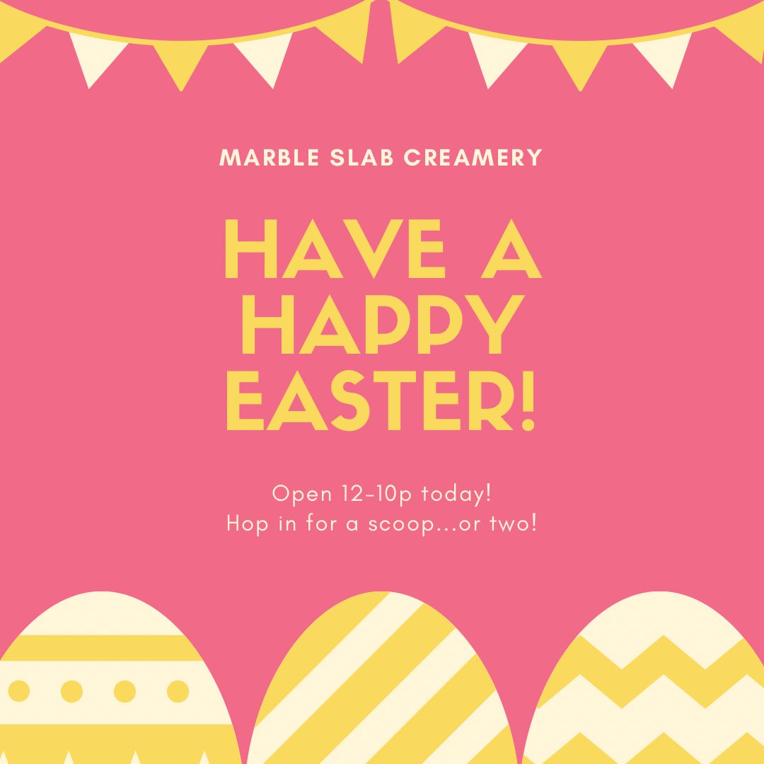 StwOKMarbleSlab's tweet photo. We are open today 12-10p—
Hop in for a scoop....or two!
#happyeaster🐣 #homemadeicecream #sunnysundays #locallyowned #locallyoperated #campuscornerosu https://t.co/TlafWtRvxG