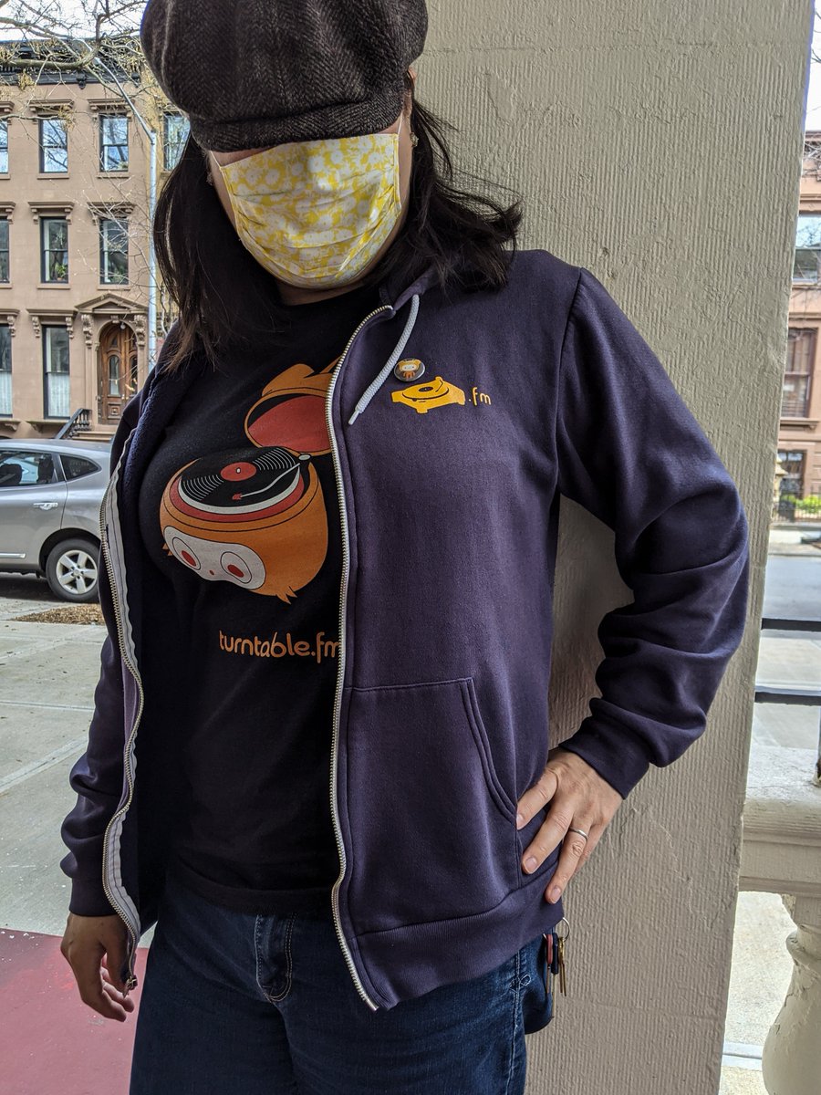 Qbertplaya's tweet image. I love my new @turntablefm t-shirt!