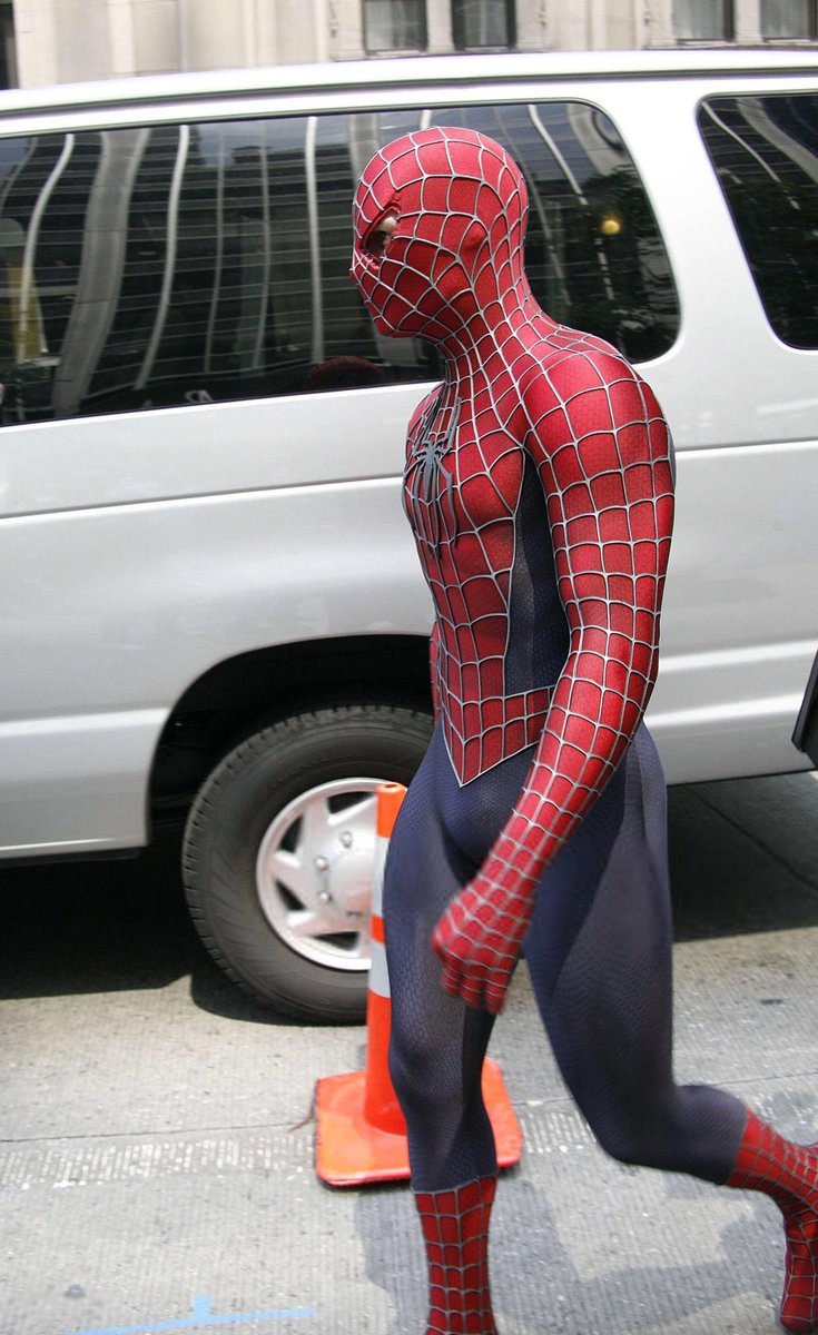 RT @EARTH_96283: Spider-Man on set of Spider-Man 3 (2007)
(Marcel Thomas/FilmMagic via Getty Images - 5/28/06) https://t.co/lq1p4bKNJ3