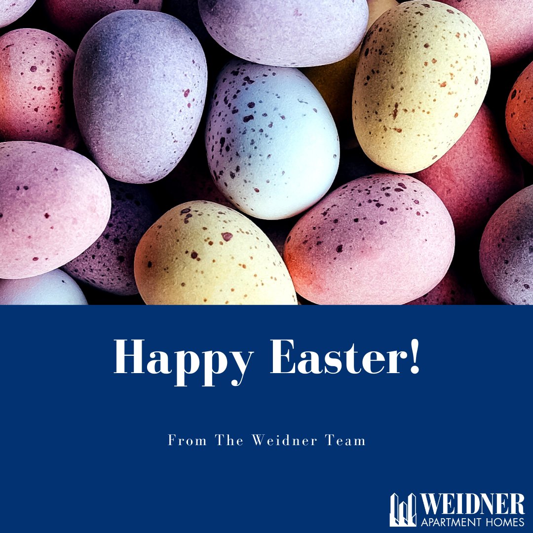 WeidnerAptHomes's tweet photo. From our #Weidner family to yours, we are wishing everyone a #HappyEaster Sunday! 🐰🐣🌷 https://t.co/lBepU6ez7X