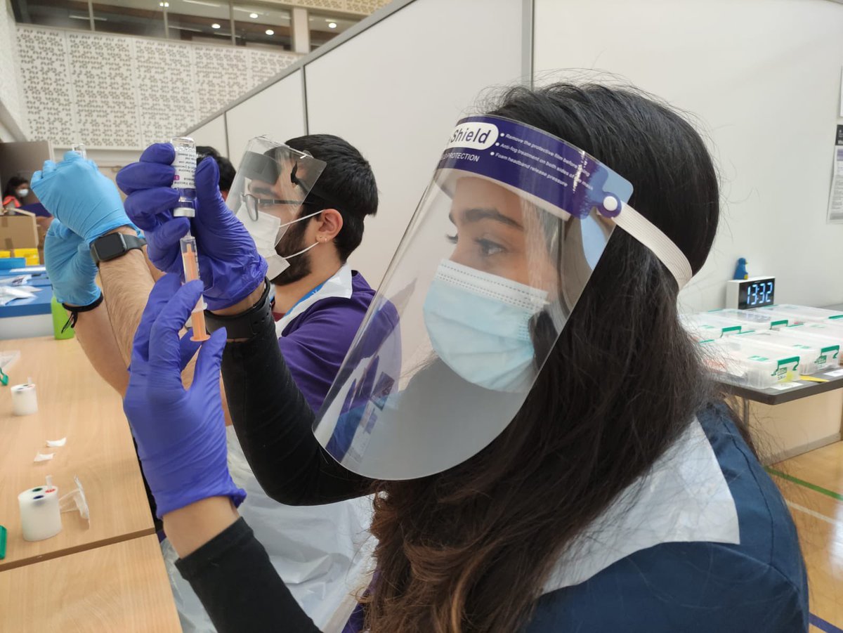 Across our two sites in Park Royal Medical Practice and #KingsburyMandir, we’ve administered over 42,000 #Covid #Vaccinations to date!
This is thanks to the estimated 6000 volunteer hours from all involved ! #GetVaccinated #HarnessUK #MyHarness #NHS