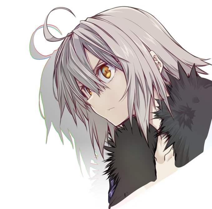 「jeanne d'arc alter (fate) simple background」Fan Art(Latest)