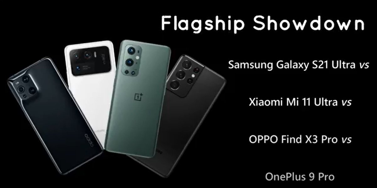 Playfuldroid Check Out Of Specs Comparison Video Of The Xiaomi Mi 11 Ultra Samsung Galaxy S21 Ultra Oneplus 9 Pro Oppo Find X3 Pro T Co Cdmgdov60u Xiaomimi11ultra Oppofindx3pro Oneplus9pro