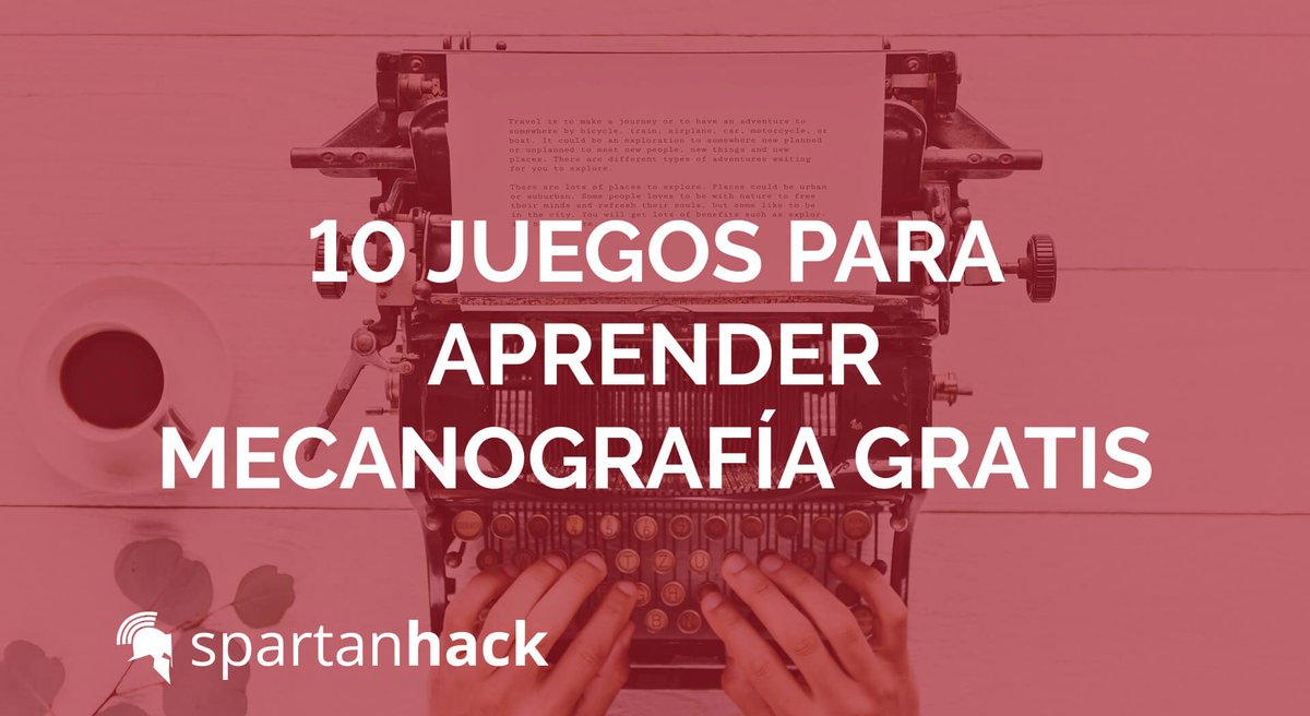 aserrano1001's tweet photo. 10 Juegos gratis para aprender mecanografía - #spartanhack https://t.co/auA4oCW8CF https://t.co/rp6WZfhSVJ