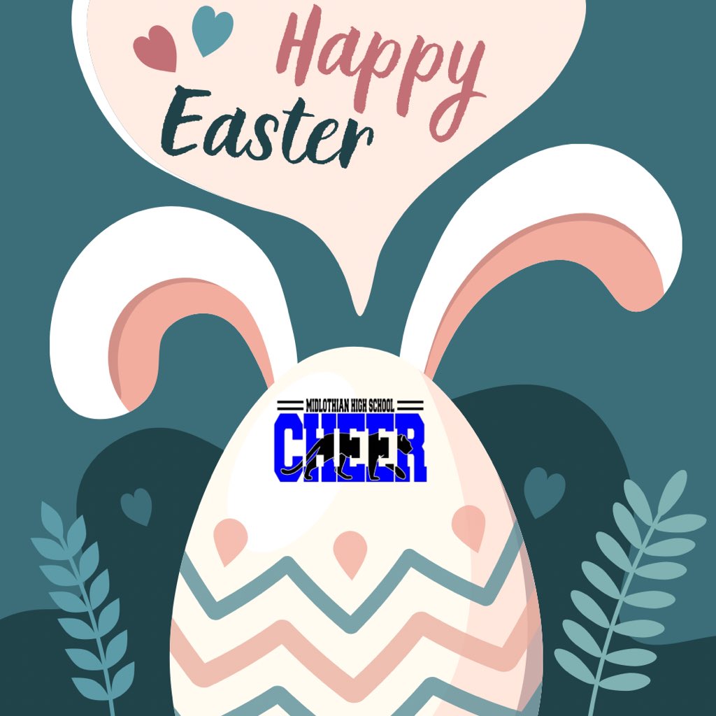 MidlothianCheer's tweet image. From our MHS Cheer Family to yours, Happy Easter! 🐇