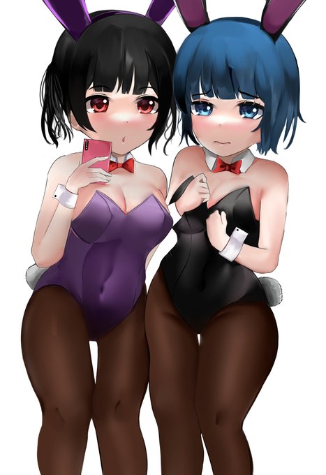 バニーガールの子供 #cha #originalcharacter #stocking #bunnygirl #Character #バニーガール #絶対空域 #青い紙 #女の子 #bunny https://t.co/QbmfArNEkZ 