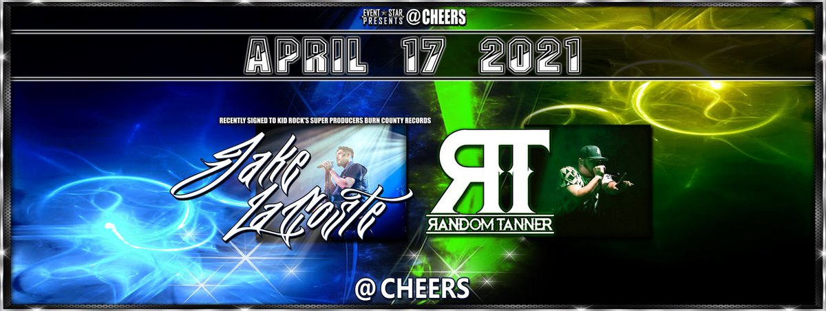 EventStarPro's tweet photo. #LIVE @AtCheers @JAKELACOSTE recently signed to @KidRock Super Producers Group #BurnCountyRecords  Saturday April 17 7p w/ National Touring Artist @randomtanner1 &amp; Special Guests #TonyJay/ #Silla Get #tickets quick! https://t.co/mxSL616DvT @eventstackco @DenverWestword @TMRNWorld https://t.co/UxGPwk9kOH