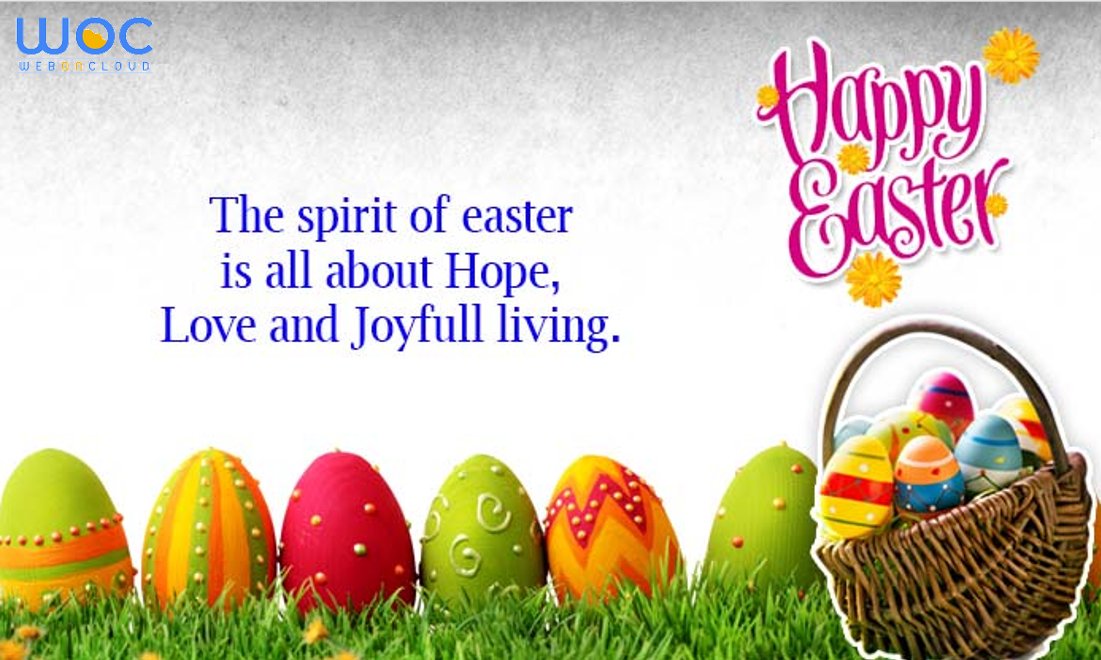 WebOnCloud's tweet image. Have a blessed holiday filled with happiness, love, and faith.  Happy Easter 🐰

#easteregg #happyeaster #cloud #technology