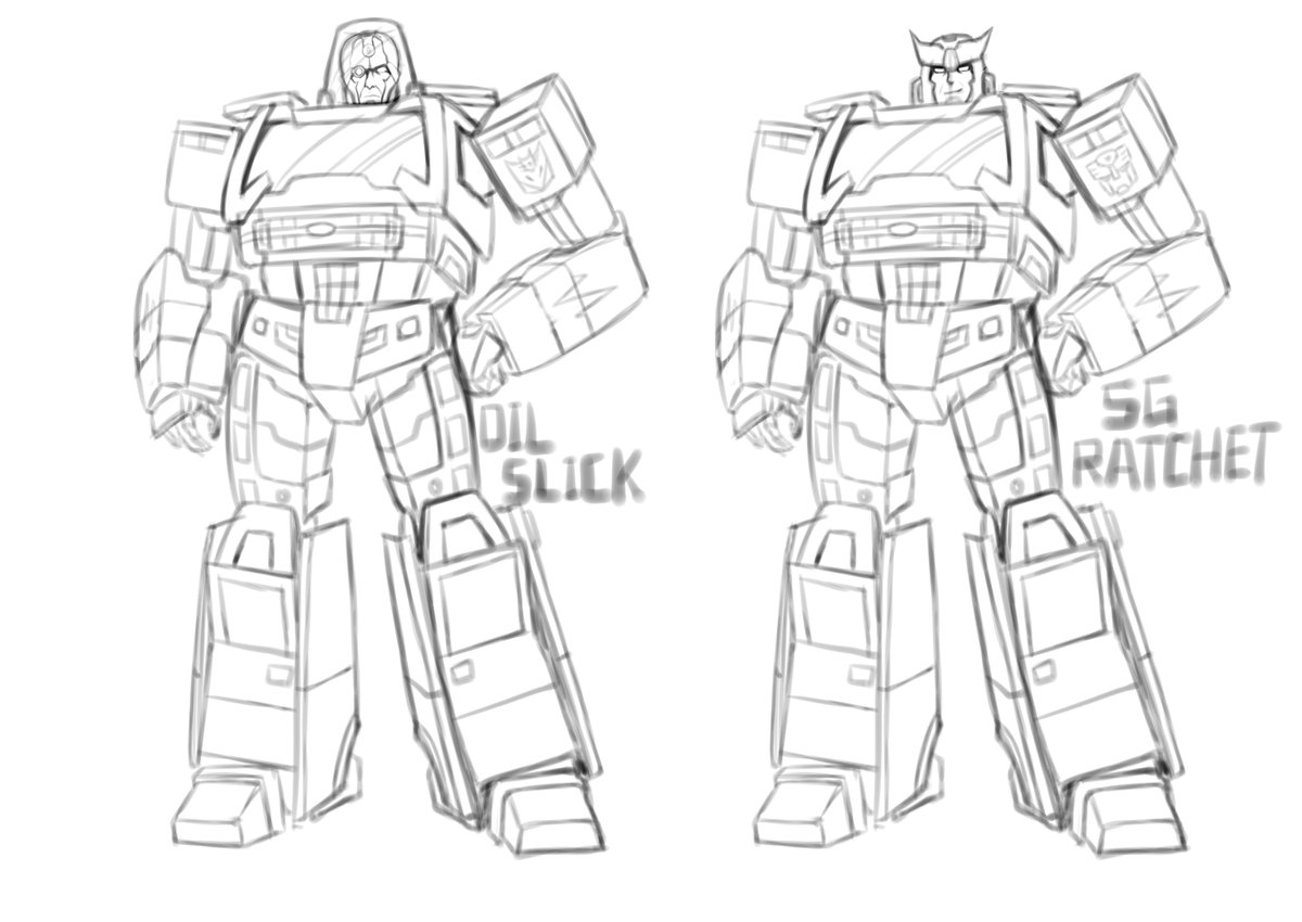 Nitrus ニトラス 絵も描く金属生命体 On Twitter オイルスリックとシャッタードグラスラチェットの落書き 想定オルトモードは2019年型フォードf450救急車 Rough Sketch Of Oil Slick And Shattered Glass Ratchet Supposed Alt Mode Is 2019 Ford F450 Ambulance