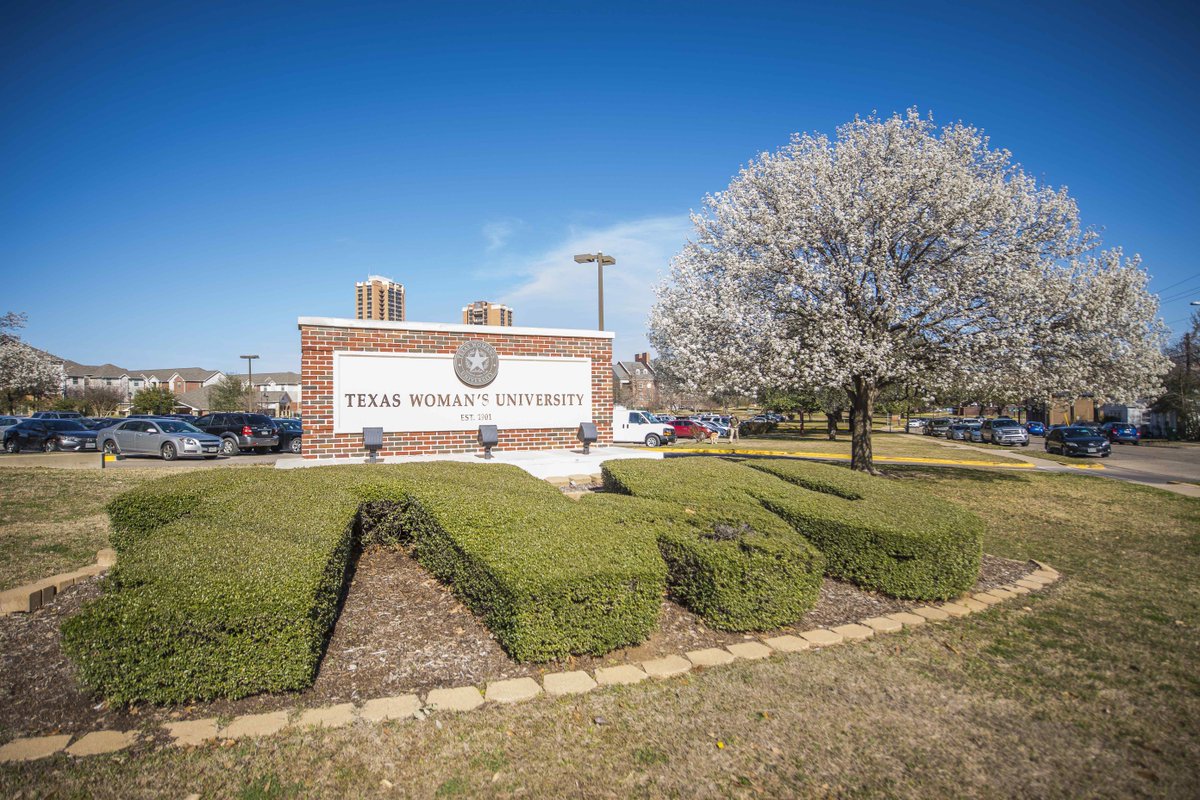 Happy Easter from Texas Woman's University 🌸 🌸 🌸