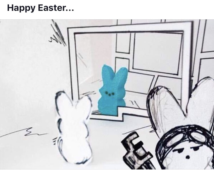 OldSchool80s's tweet photo. Take on Peeps... #80s https://t.co/T8hREd0fCL
