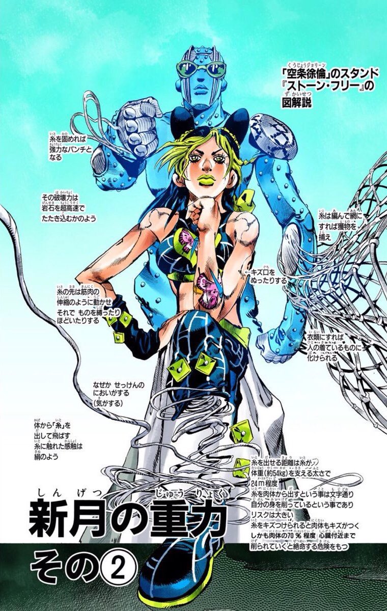 エンポリオがウェザー・リポートを出すとこのポーズでもう