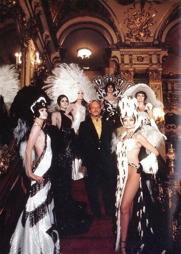 Florence Klotz's costumes were an eye-popping panoply of period and then-contemporary designs. Follies has never quite had showgirls like the original. (Also, I'm obsessed with the ghost behind Ethel in the jumpsuit)