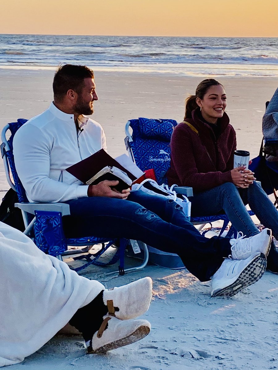 Awesome sunrise service with family &amp; friends around celebrating Jesus and what He did for us. 

With Him, we go from darkness to light and are given a peace that transcends all understanding. John 14:27