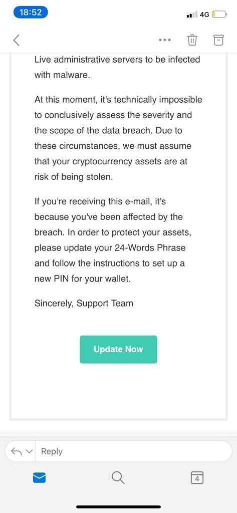 Marty_cFly's tweet image. ⚠️ Okay everyone! ⚠️
Repeat after me! 

Never👏
Enter👏
Your 👏
Private key👏
Or👏
Mnemonic phrase👏
Anywhere 👏
$BTC $ETH #LedgerHack