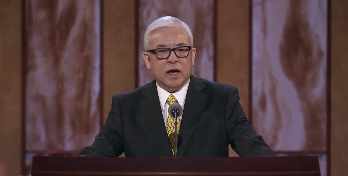 ldsconf's tweet image. “The gospel is not part of our lives, but our lives (are) actually part of the gospel of Jesus Christ.” #ElderWong | #GeneralConference