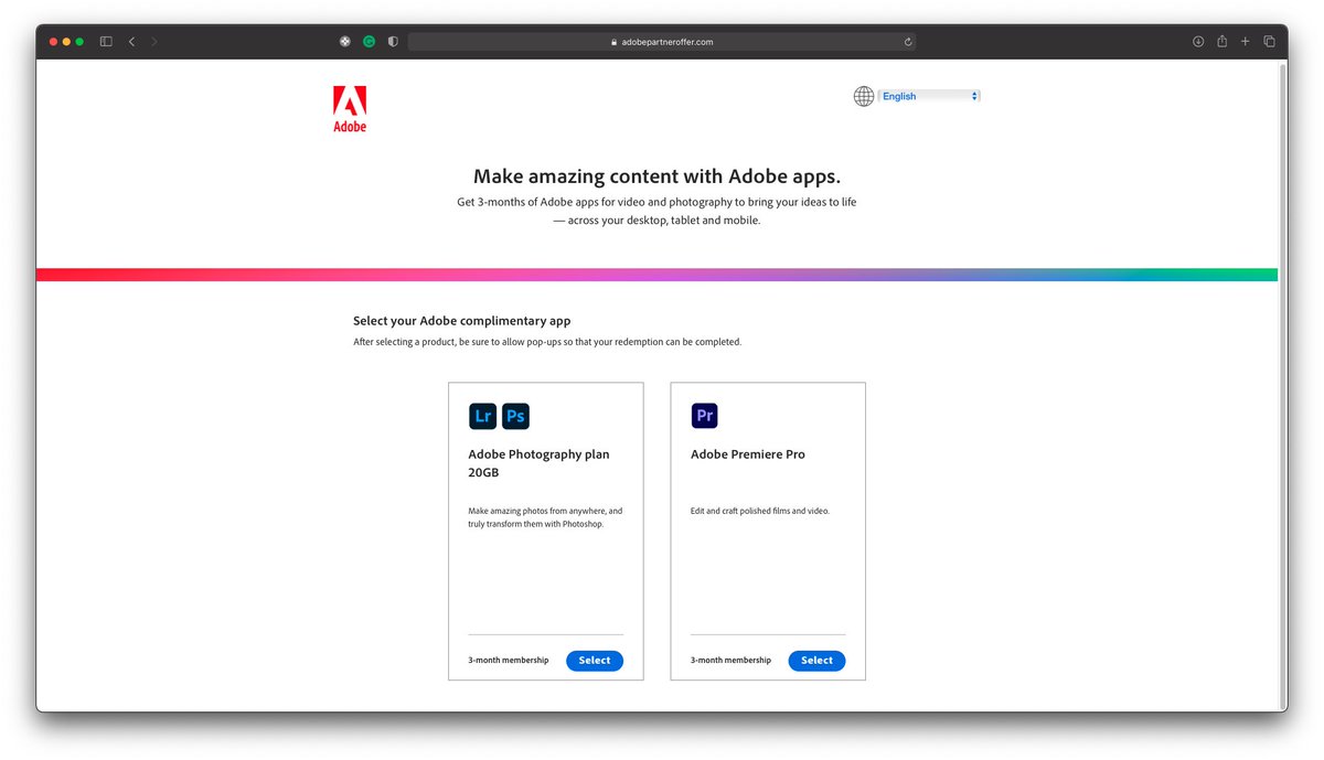udaytekchandani's tweet image. Thank you so much @VaibhZ_JCVP11 for giving away this 3 months Adobe Creative Cloud Photography Plan!