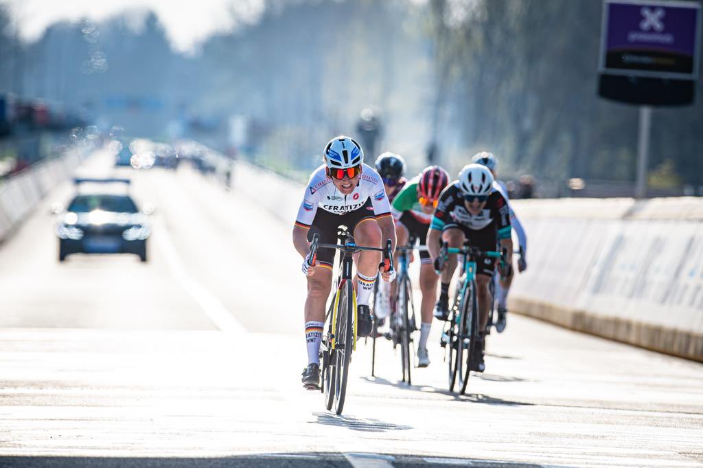 ceratizit_wnt's tweet photo. What a day!!! We are so proud of our whole team of riders and staff! 😍

2nd place @RondeVlaanderen for @LisaBrennauer...WOW! 🥈

#RVV21 #BuiltToLast 📸 Arne Mill https://t.co/ZmfdvVDVv0