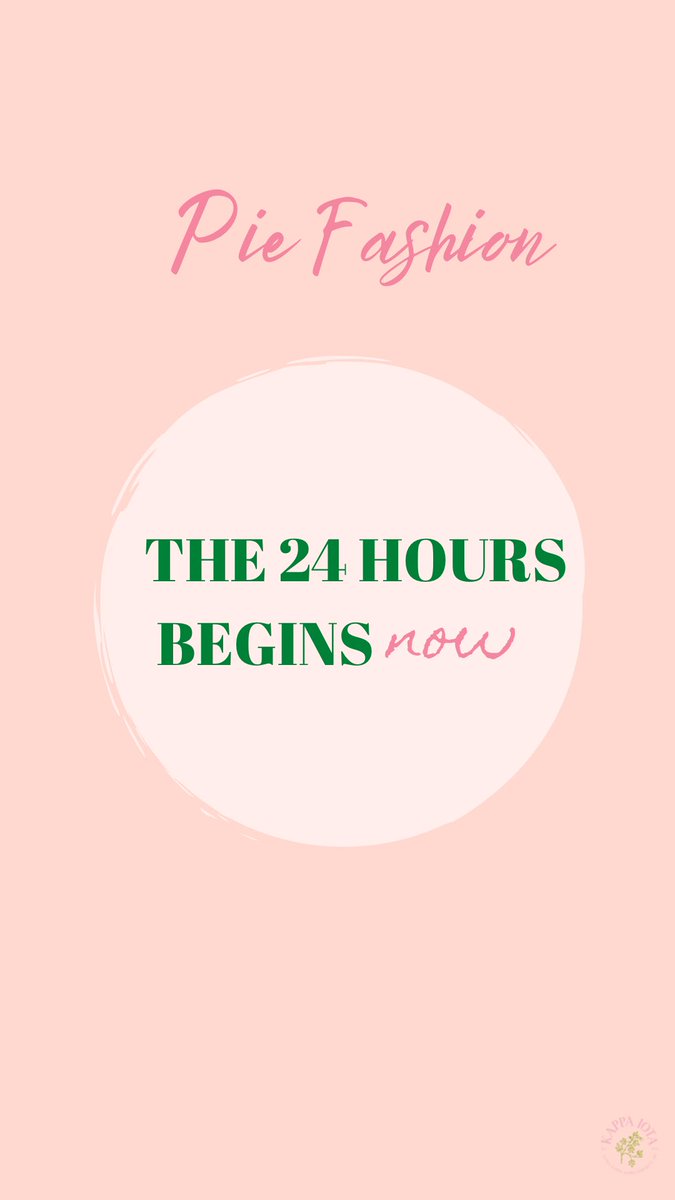 Join us for our 24-hour fundraiser in which we are striving to raise $100! Proceeds will go towards the NWA Women’s Shelter. Please donate using the link: paypal.com/paypalme/Kappa… Chapter members will actively get a pie in the face throughout the day as we get closer to our goal!
