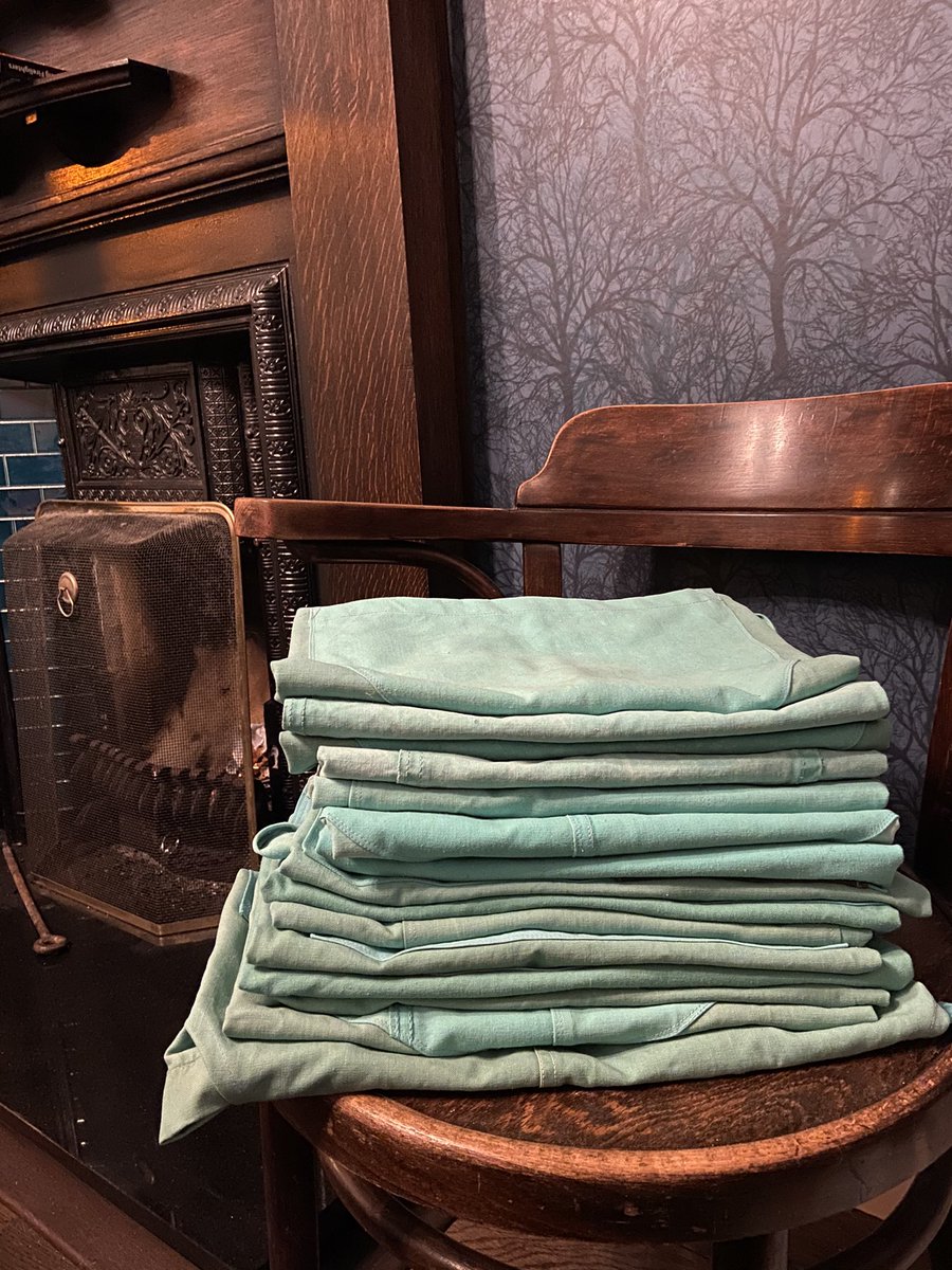 Coming soon, our new range of aprons made from upcycled Icelandic tent canvas... preloved, washed twice and ready for the #workshop #bbq #reduce #reuse #recycle #kitchen 

<a href="/TheRepairShop/">The Repair Shop</a> <a href="/WeberBBQs/">Weber BBQs</a> <a href="/SundayBrunchC4/">Sunday Brunch</a>