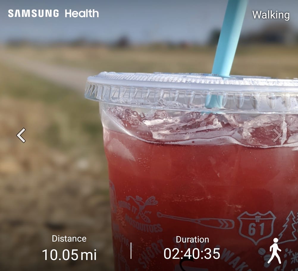 When the weather is finally nice enough for a long walk, it's time to take advantage of it. Plus, a stop at the new @cariboucoffee to hydrate with a Blackberry Lemonade juice BOUst. 
#dailywalk #cariboucoffee #mankato #minnesota #googlepixel #pixel4a #shotbypixel #teampixel https://t.co/qjfMnT9esU