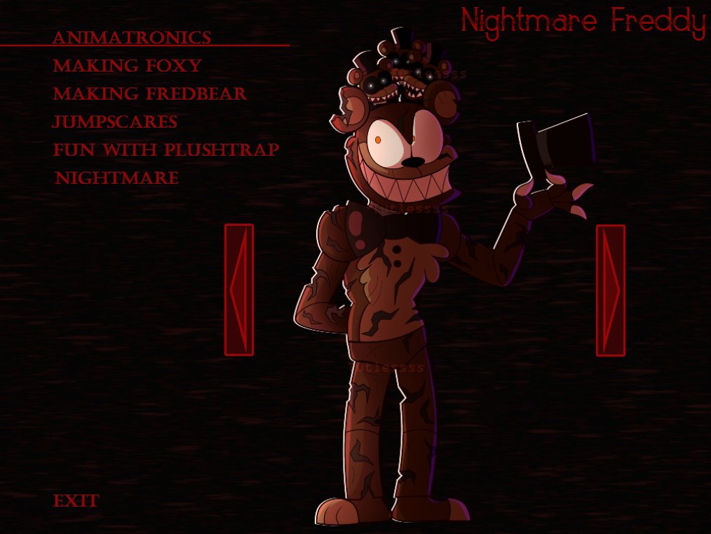 Nightmare Bonnie Jumpscare #fnaf4, Five Nights At Freddy's