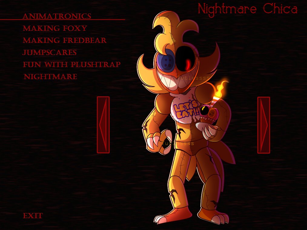 Circus on X: NIGHTMARE #FNAF #FnaF4 #NightmareBonnie   / X