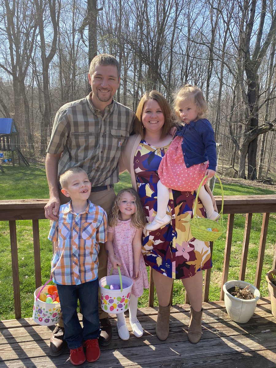 Happy Easter from my family to yours! He is risen!