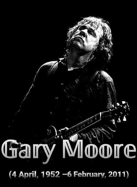 Happy birthday mr Gary Moore       