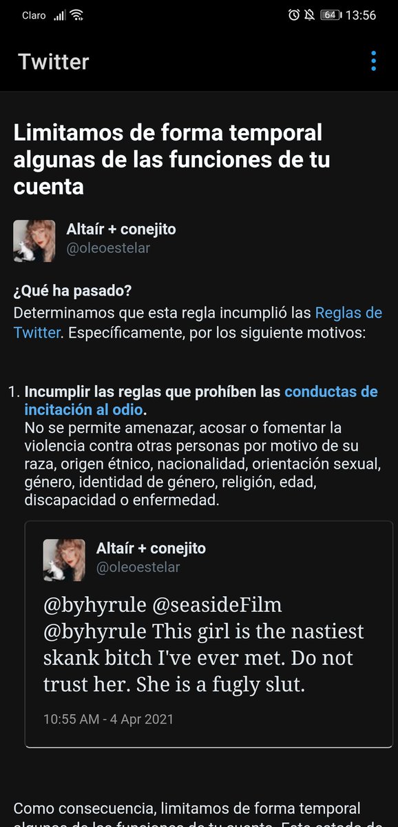 11 horas de limit nopuedeser @oleoestelar