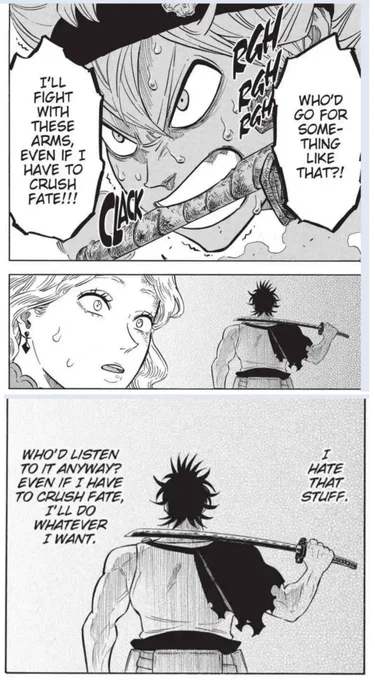 One of the best traits of Asta #ブラッククローバー #BlackClover 
