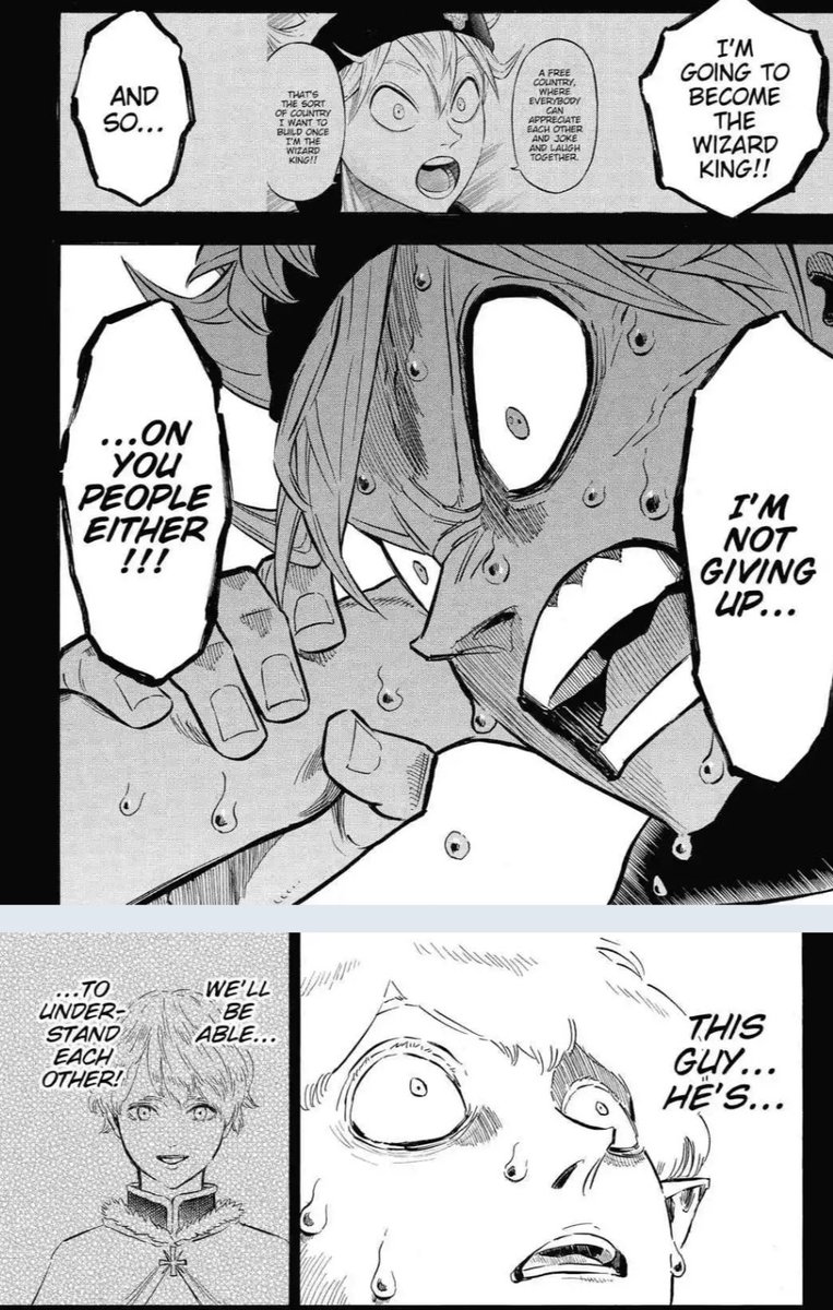 One of the best traits of Asta 😌
#ブラッククローバー 
#BlackClover 