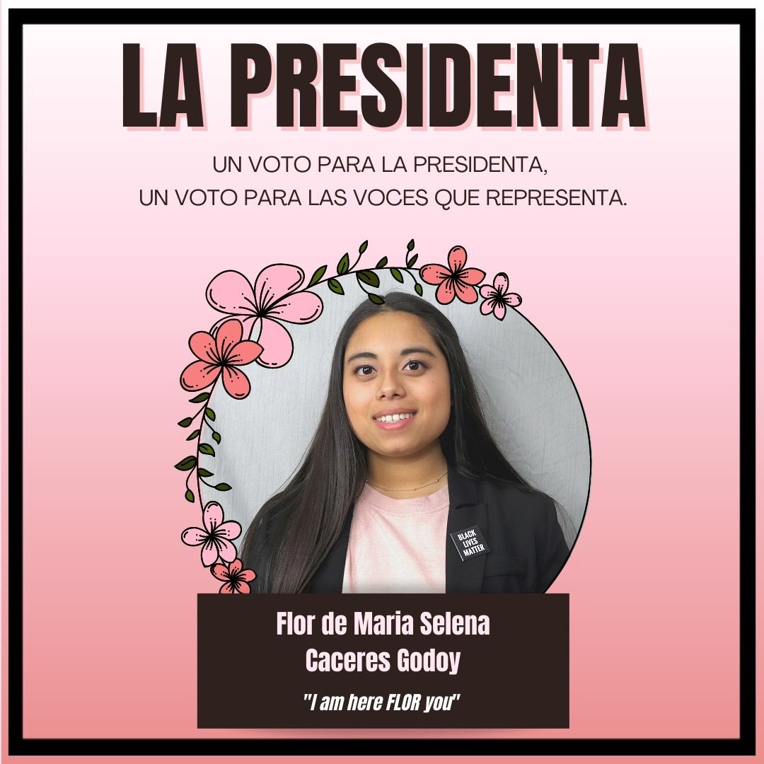 FlorSelena_'s tweet image. For the FIRST time in Lafayette’s history, we have our FIRST ever POSSE SCHOLAR WHO IS UNDOCUMENTED AND CENTRAL AMERICAN running for Student Body President!
4/6/2021 @ 6:30 PM EST Meet the Candidate Forum 
4/8/2021 - 4/9/2021: Voting will occur!