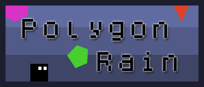 neengash's tweet photo. Weno weno! Por fín llega. Polygon Rain, un pequeño juego en homenaje a los clásicos ya es jugable (desde ordenador): https://t.co/BQcnFxtR5H https://t.co/ZsZdsLMb9X