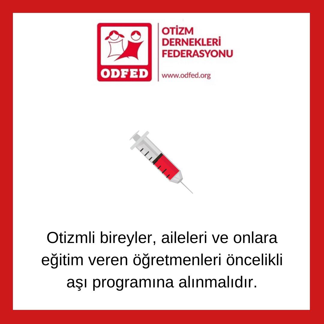 Yüz yüze eğitim başladı, memnunuz ancak #Covid19 sebebiyle çocuklarımız ve öğretmenlerinin sağlığı için endişeliyiz. Aşı programı için öncelik bekliyoruz. <a href="/saglikbakanligi/">T.C. Sağlık Bakanlığı</a> <a href="/drfahrettinkoca/">Dr. Fahrettin Koca</a> #bilimkurulu #2Nisan geçti ama #otizm için #farkındaolmakyetmez #eylembekliyoruz #Ogad