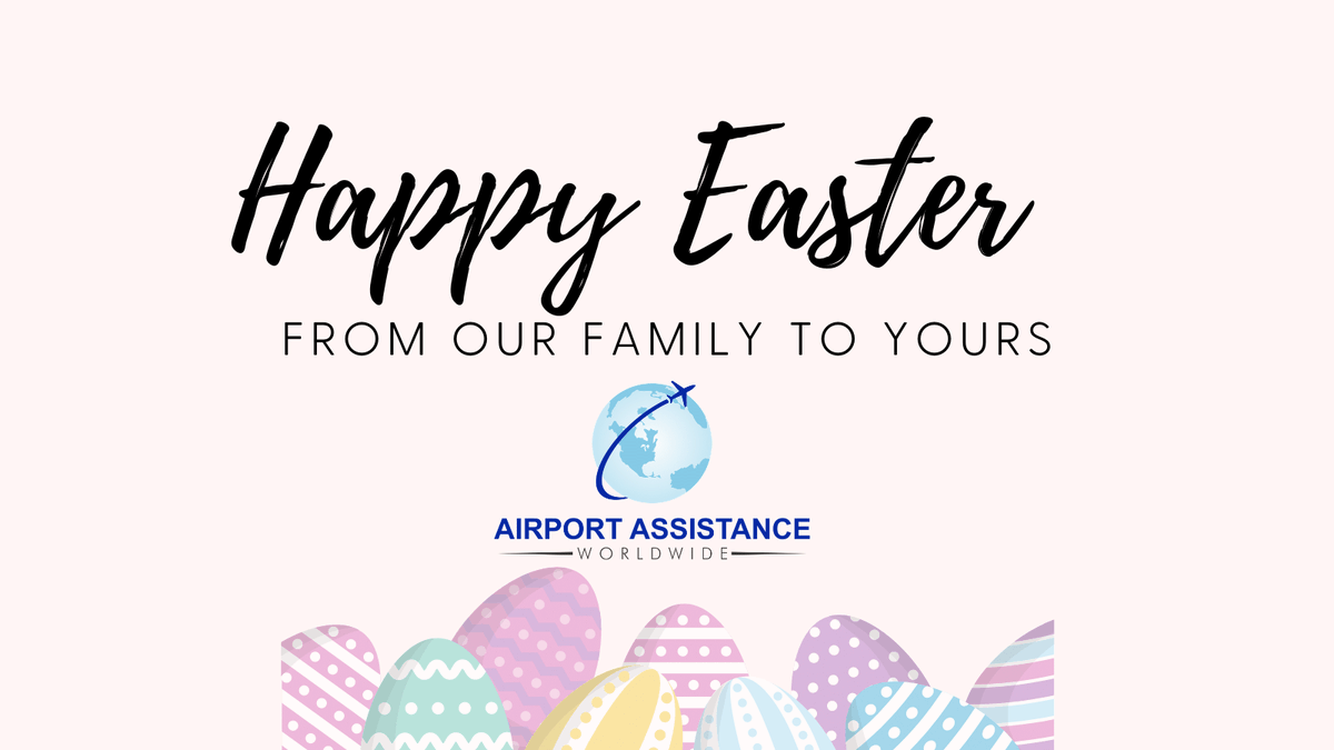 VIPairportMeets's tweet photo. Warm wishes on Easter to all our customers and their families. May this day bring positivity, hope, and joy to all! Purple heart

#airportassistance #airportassistanceworldwide #airportassist #Easter https://t.co/YSwnc26WJl