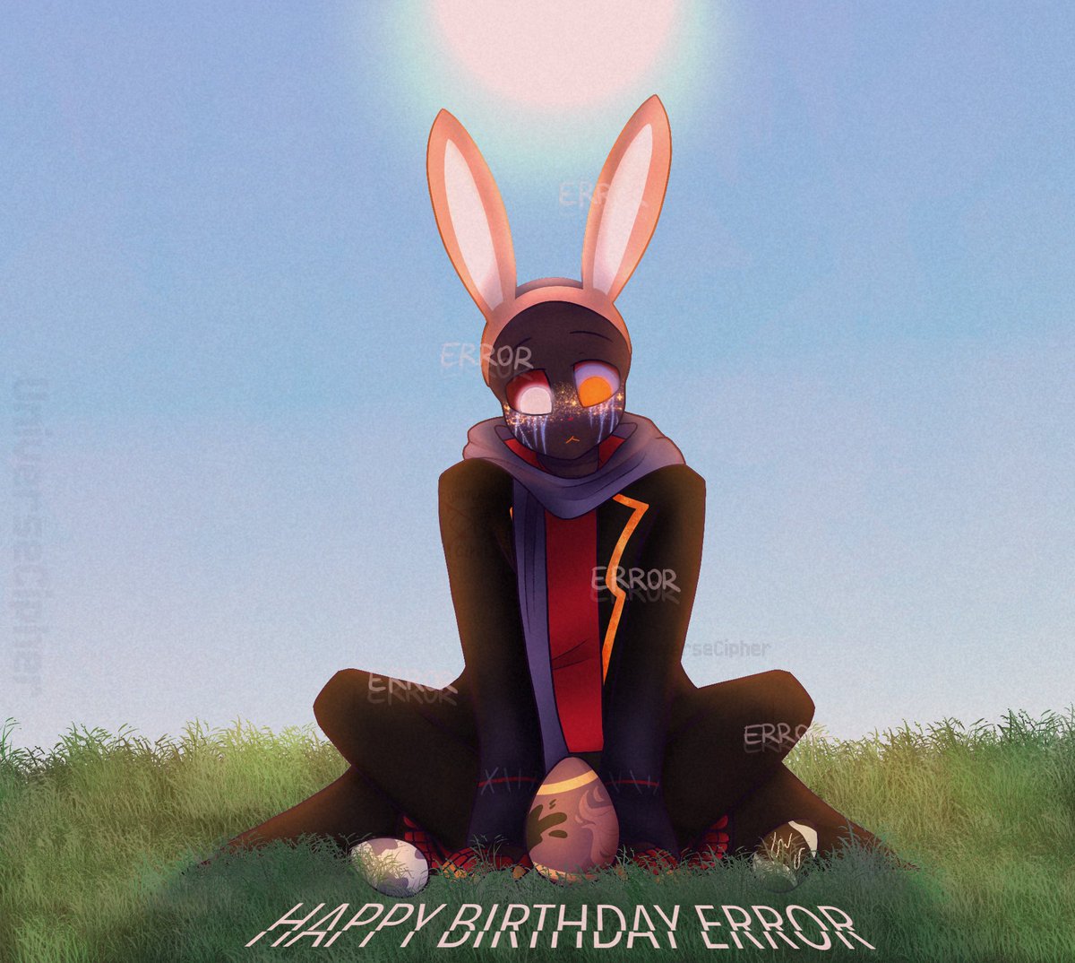UniverseCipher's tweet photo. Happy Birthday Error!! 💙✨

#errorsans #undertale #undertaleau #errortale https://t.co/vSJ6dubDbL