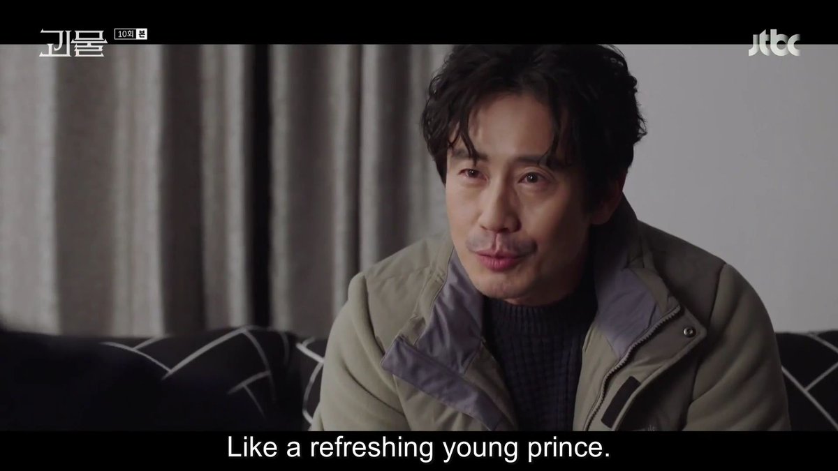 Uhhh!... Bc he's your clingy feisty young prince.  #BeyondEvil