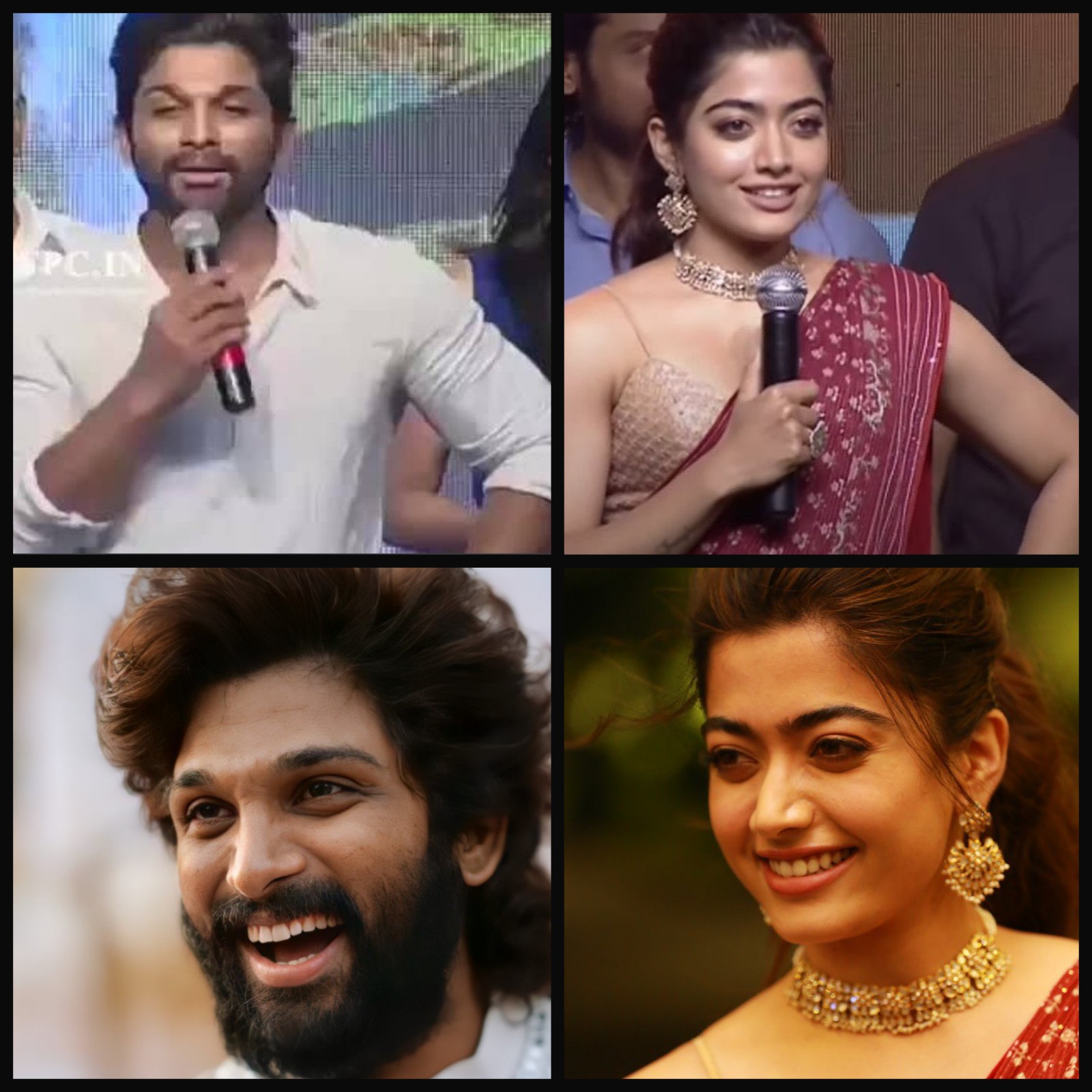  HAPPY BIRTHDAY To u Angle Rashmika Mandana Wishes From ALLU ARJUN Fan\s         