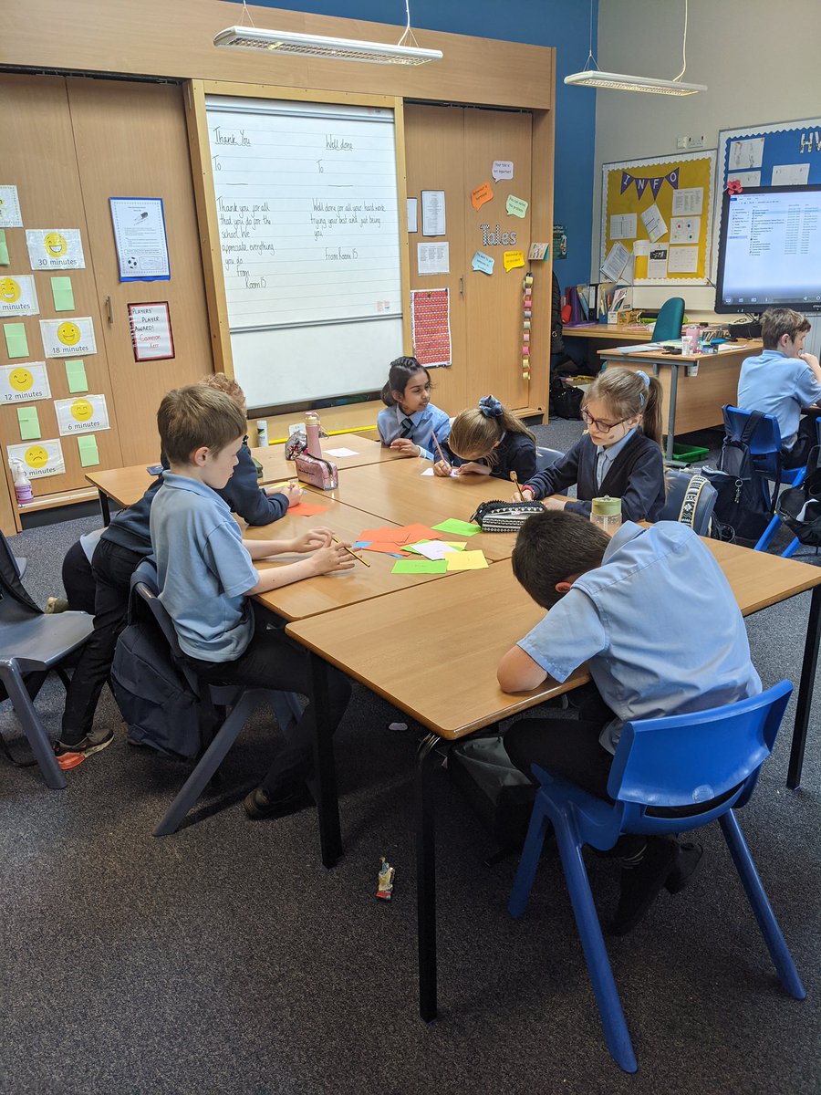 ChatelheraultPS's tweet photo. Rm 15 completed 7 acts of kindness for the #super7challenge. Children made well done cards, thank you cards, completed litter picks, complimented one another, tidied the open area, added to our kindness chain and made Makaton videos to share with the rest of the school.ย #itsSLC https://t.co/E711Hu4yd0