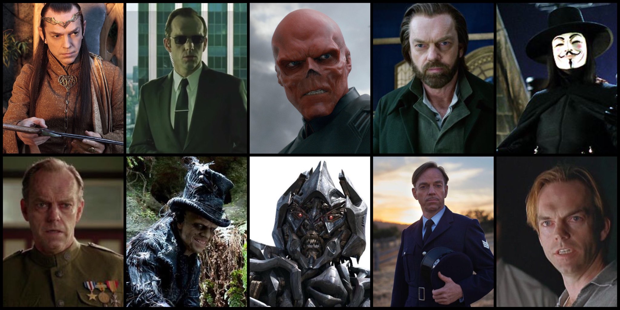 Lord Scummander rtd on X: Happy birthday, Hugo Weaving!