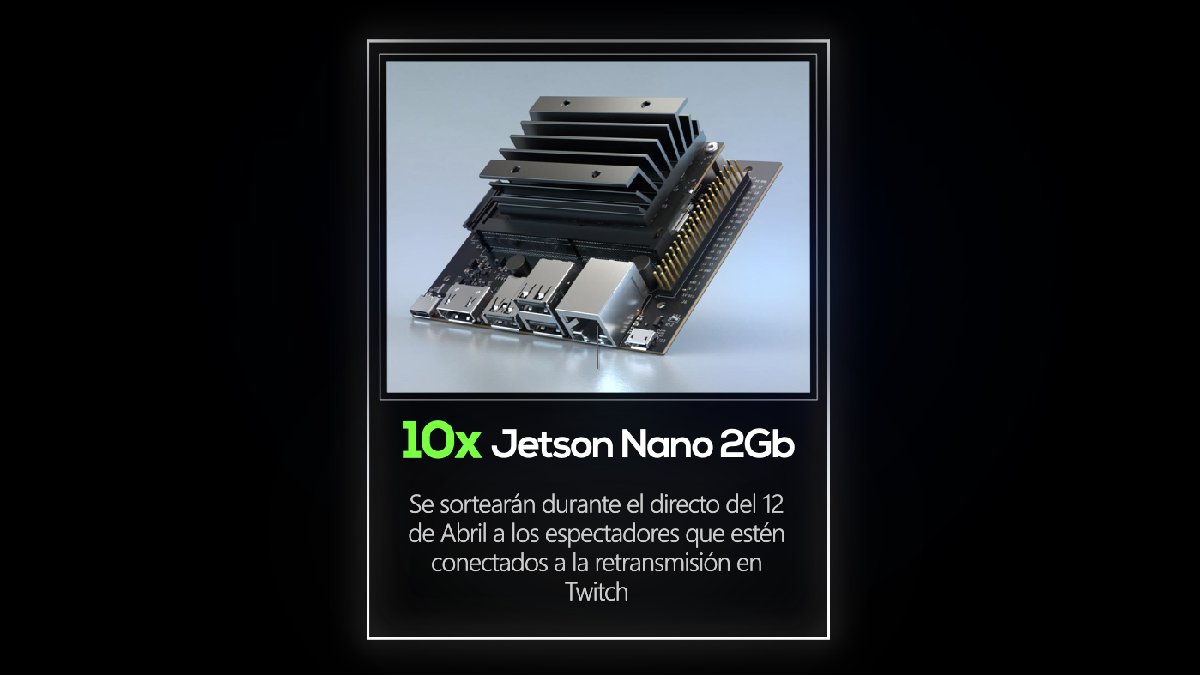 DotCSV's tweet photo. ¿Que te interesa la keynote? ¿Que te vienes con nosotros a verla en Twitch?

📣 Pues vamos a estar SORTEANDO entre todos los espectadores 10 Jetson Nano 2GB, para que vosotros mismo podáis hacer vuestros proyectos de EdgeAI 😄

¿Que no sabes qué es eso? Pues mírate el vídeo... https://t.co/ab3dKxOpjC